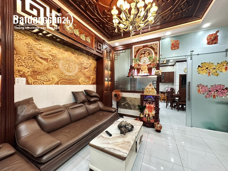 NHÀ ĐẸP BÌNH THẠNH 4 TẦNG BTCT - 50m2 ( 4.6X11 ) - SHR HOÀN CÔNG ĐỦ