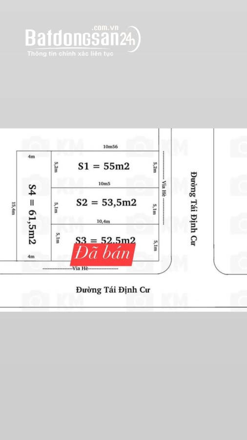 Bán đất Đường Ngô Gia Tự, Phường Thành Tô, Quận Hải An