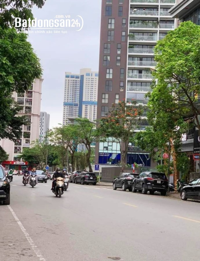 Cho thuê toà văn phòng Trần Kim Xuyến Cầu Giấy 75m*6T, MT 6m giá 60tr
