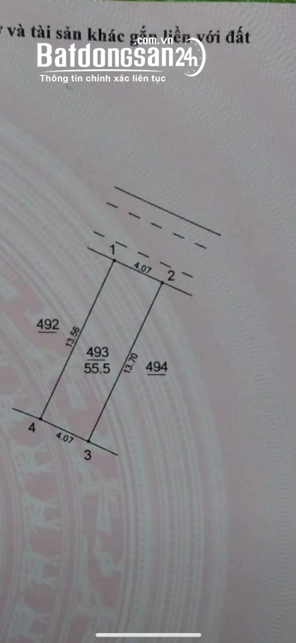  Bán đất Thăng long 9. Diện tích 56m2*Mt 4.07m* giá tốt. lh 0382.703.234