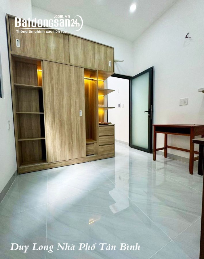 Nhà đẹp Tân Bình, gần Trần Thái Tông, 4x16m, trệt lầu BTCT, hẻm xe hơi, chỉ 4.99 tỷ