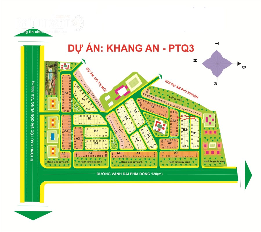 Bán đất nền 6x20 Khang An, Đường Liên Phường, TP Thủ Đức 