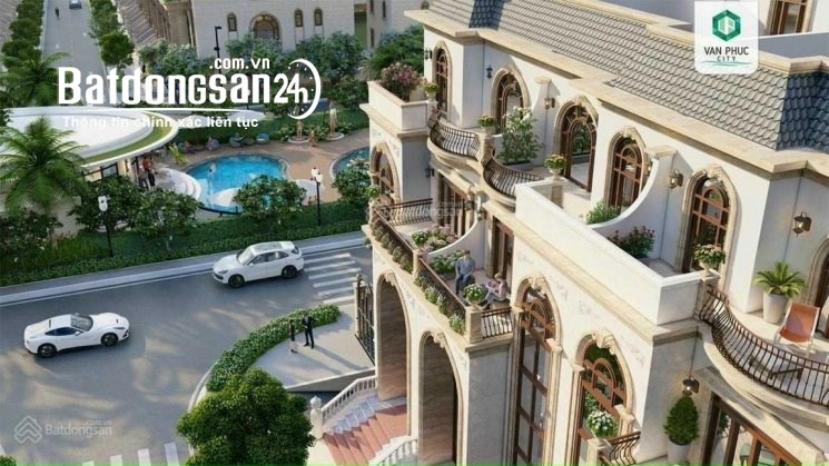 Bán Biệt Thự villas Tân cổ Điển KĐT Vạn Phúc City TP Thủ Đức giá chỉ 30 tỷ