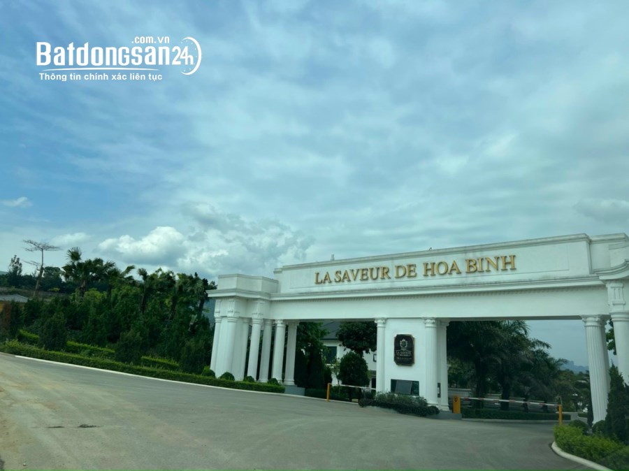 Cần chuyển nhượng lô đất 3 mặt tiền đối diện dự án LA SAVEUR DE HOÀ BÌNH 