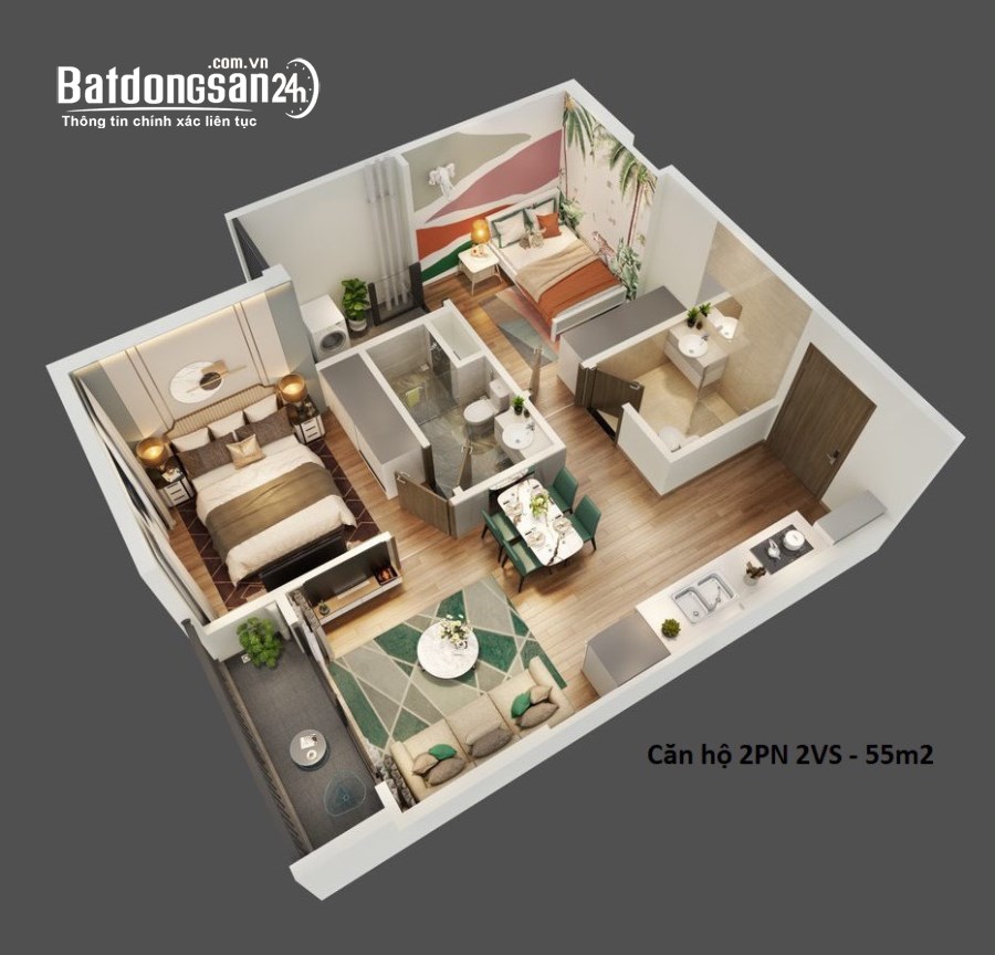 MỞ BÁN ĐỢT 1 IMPERIA-THE SOLA PARK 1PN 2PN: DT 55M2 GIÁ CHỈ 2.1-2.8TỶ FULL NỘI THẤT