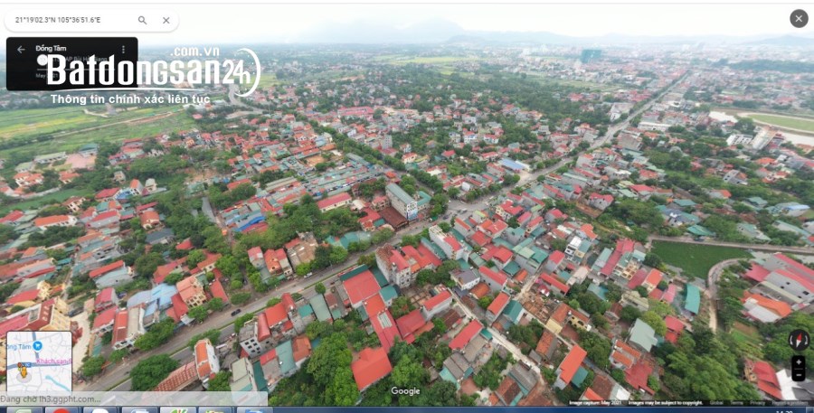 Bán đất Đường Hùng Vương , Phường Đồng Tâm, Tp Vĩnh Yên