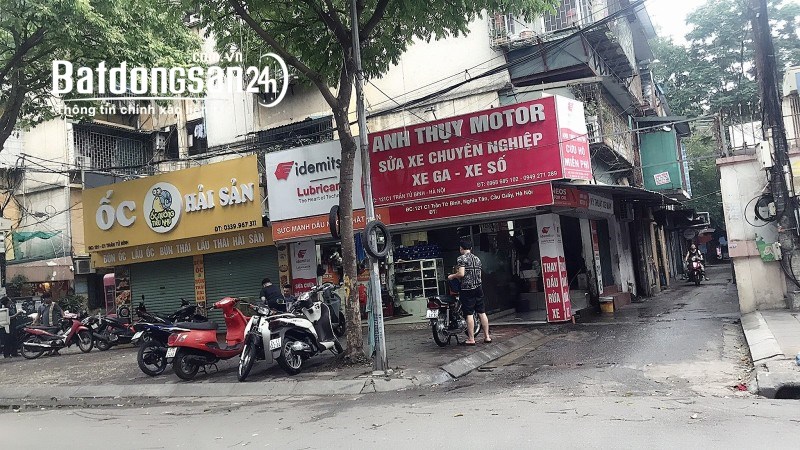 Bán Căn hộ Tầng 1, C1, Tập thể Nghĩa Tân, Cầu Giấy. 43m2; MT 6m; giá 4.8 tỷ