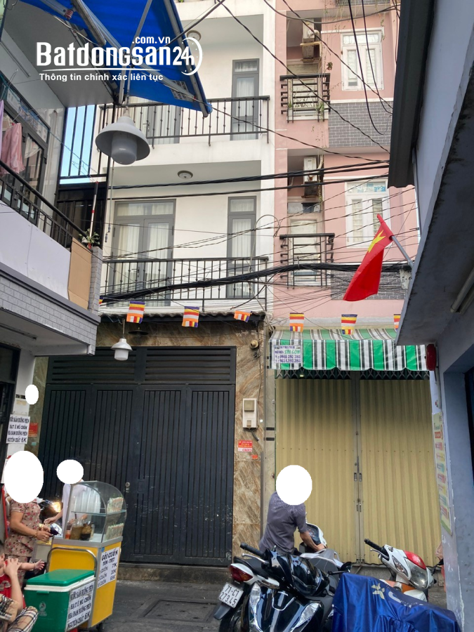 HẺM 3 GÁC THÔNG TỨ TUNG, TÔN ĐẢN, F8, Q4, 4 TÂNG, 42M2, 5.3 TỶ.