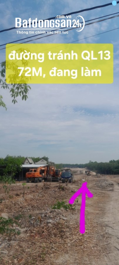 Bán đất Đường Cao Bá Quát, Xã Minh Hưng, Huyện Chơn Thành