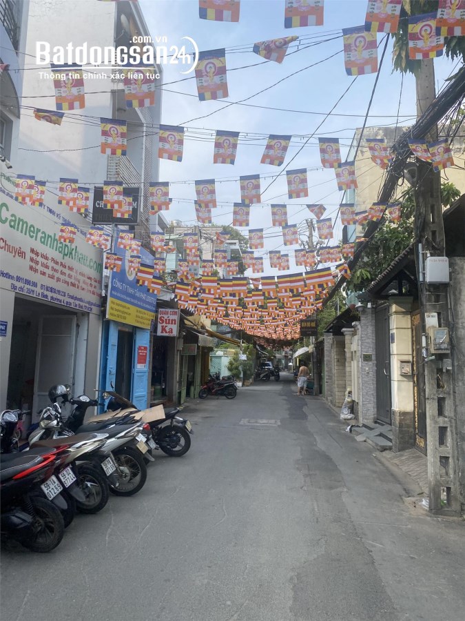 *Bán nhà phường 4 Tân Bình, trục Hoàng Văn Thụ, đường Nguyễn Đình Khơi