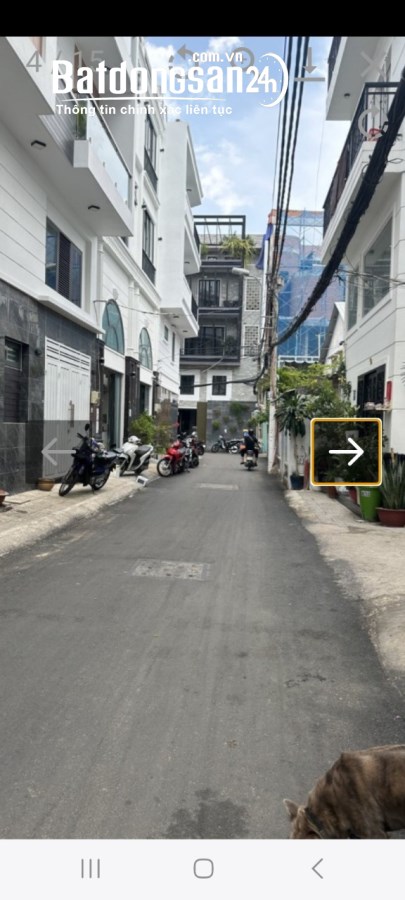 Nhà hẻm xe hơi , 48m2 , 4 lầu , Bình Thạnh , giá 8.3 tỷ .