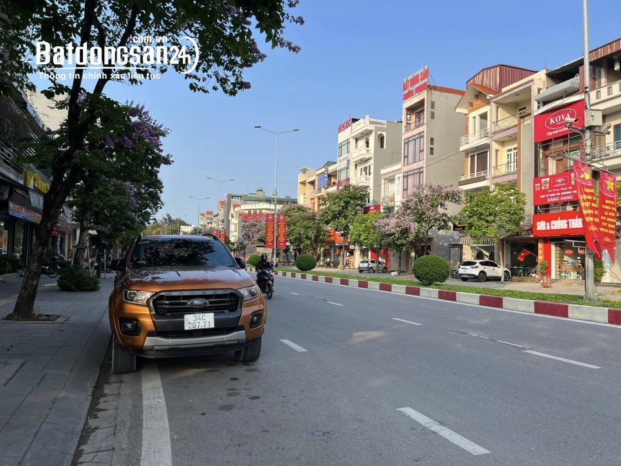 Bán đất mặt đường Thanh Niên, ph Hải Tân, TP HD, 80.1m2, mt 4.5m, KD, buôn bán tốt
