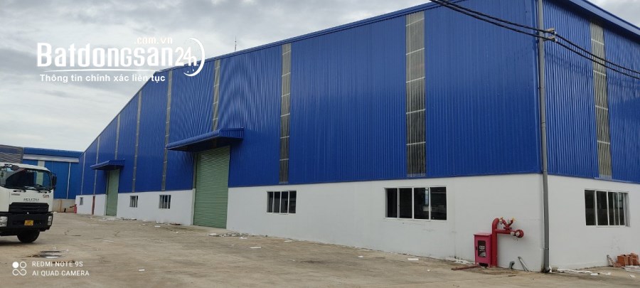 Cho thuê nhà xưởng diện tích 9.520 m2 ccn Phú Chánh, Bình Dương