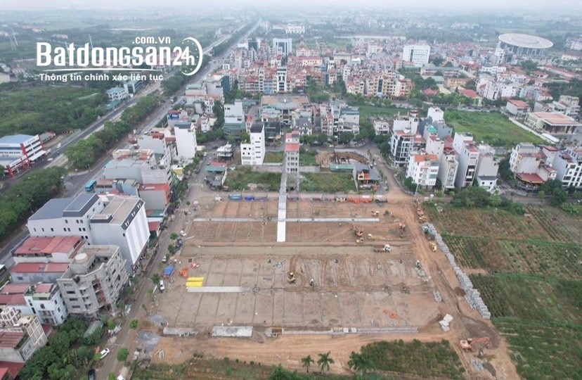 Chill Lô Góc-Phân Lô Vườn Đào-Thị Trấn-Đông Anh-DT 219m²-MT 10m-Khu VIP