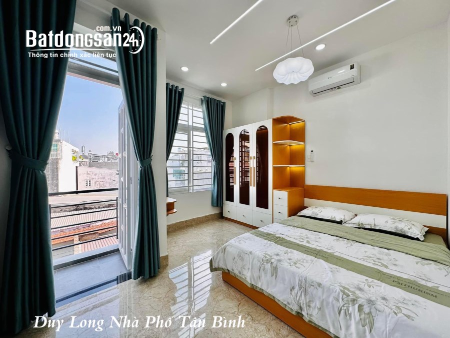 Nhà đẹp Tân Bình, hẻm xe hơi, gần Trần Thái Tông, 5.2x14m, 5 tầng BTCT, chỉ 6.6 tỷ
