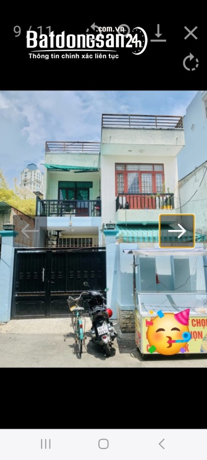 Nhà mặt tiền , 96m2 , 2 lầu , Bình Thạnh , giá 12 tỷ .