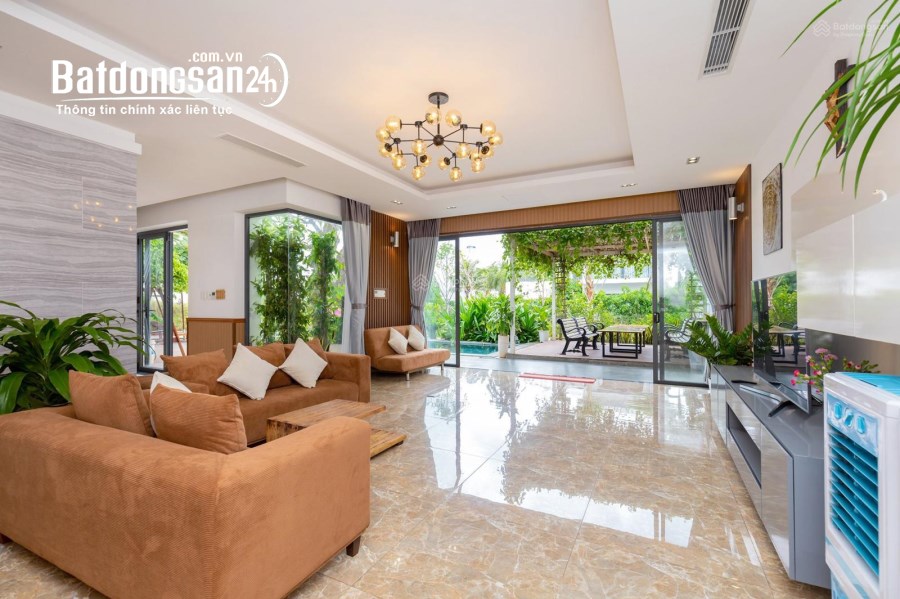 Villa đơn lập - 598m2 - 19,5 tỷ hồ bơi, sân vườn, biển riêng