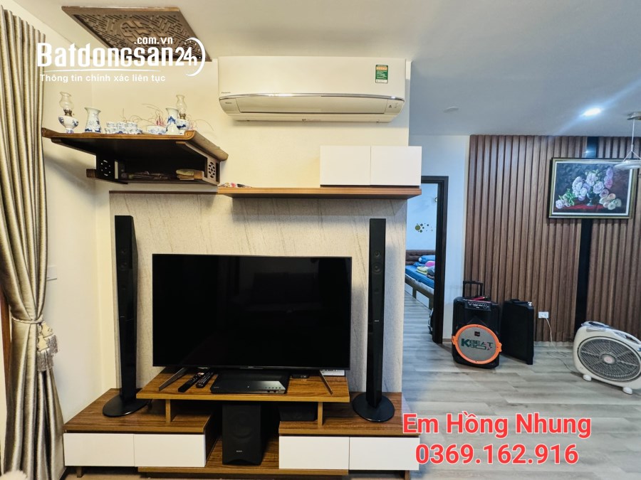 Chỉ 2.8 tỷ sở hữu ngay căn hộ 2N2VS thuộc trục đẹp nhất tòa B Intracom Vĩnh Ngọc 
