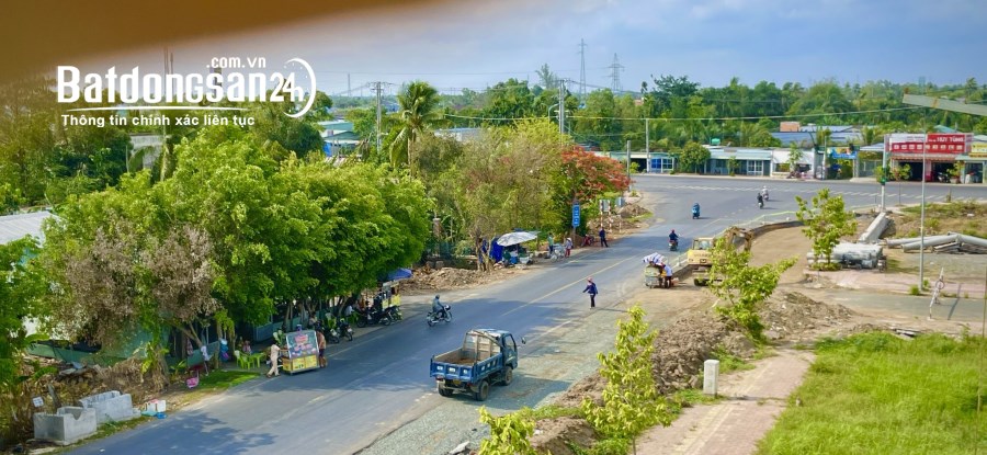 Bán đất mặt phố Đường ĐT 818, Thị trấn Thủ Thừa, Huyện Thủ Thừa