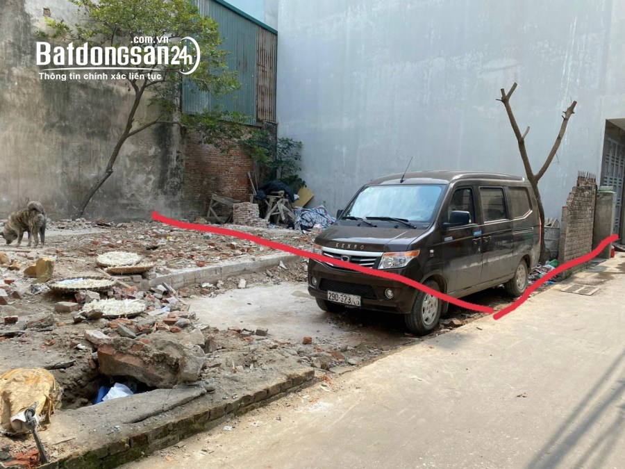 bán lô 57m2*mt5m đất Phú Diễn, ô tô vào đất, xây chung cư mini, nhà ở.