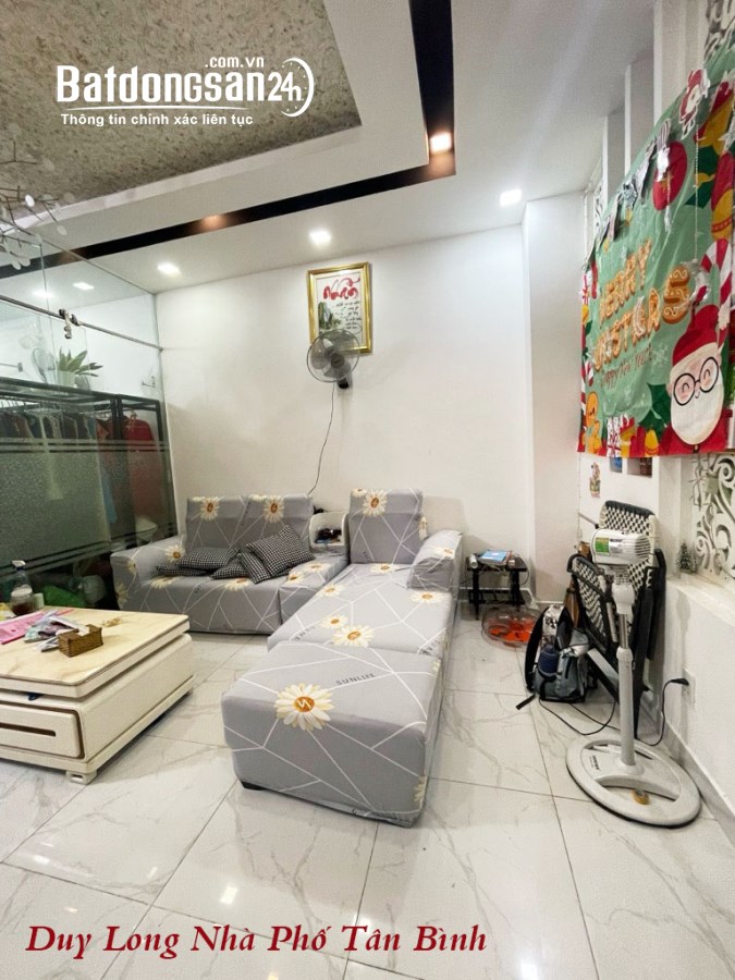Bán nhà phường 12, gần Hoàng Hoa Thám, HXH thông, 4.5x10m, 3 tầng, chỉ 6.1 tỷ