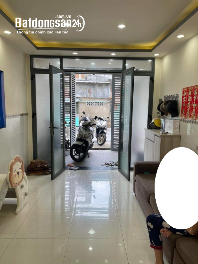  MẶT TIỀN KINH DOANH, BẾN PHÚ LÂM, F9, Q6, 4 TẦNG ĐÚC, NỞ HẬU 55M2, 5.1 TỶ.