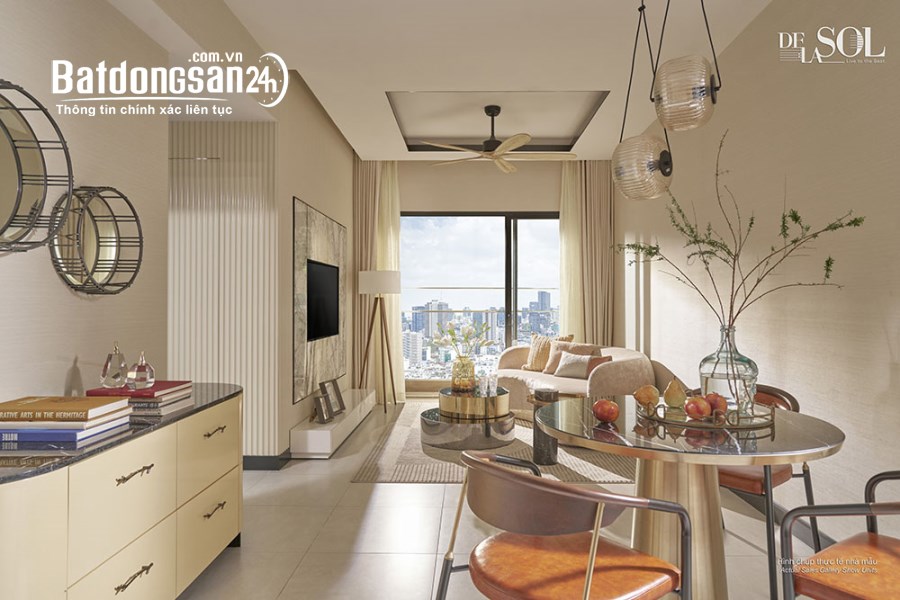 Bán căn hộ De La Sol Quận 4 bolck A2 tầng 8 view hồ bơi, kí hợp đồng trực tếp CĐT