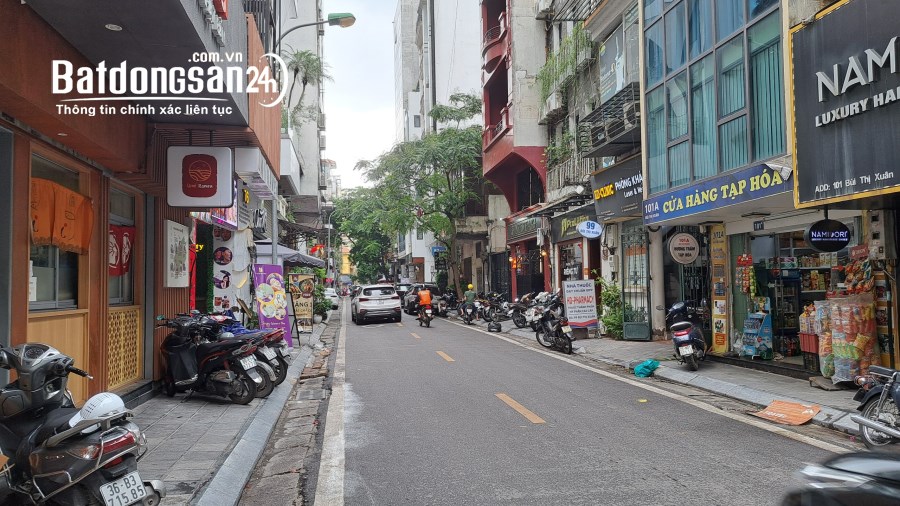 MP Bùi Thị Xuân - 102m2 x 6 tầng - MT 5m - Vuông đẹp nở hậu - giá 71.5 tỷ
