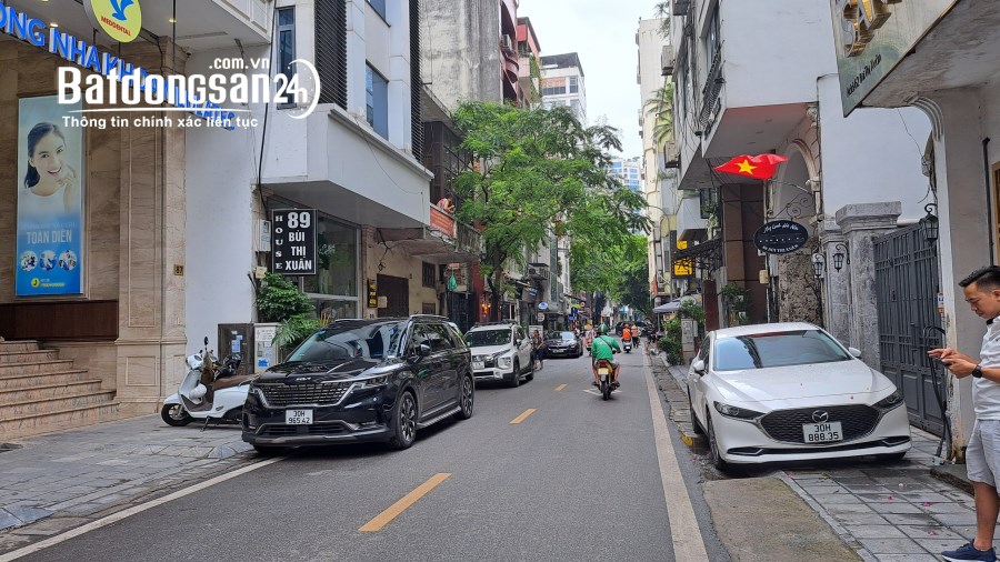 MP Bùi Thị Xuân - 102m2 x 6 tầng - MT 5m - Vuông đẹp nở hậu - giá 71.5 tỷ