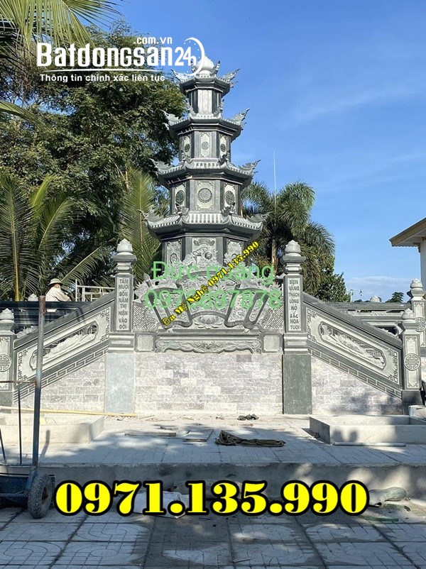 207 Mẫu mộ tháp bằng đá đẹp bán tại CẦN THƠ - Phật giáo để tro cốt