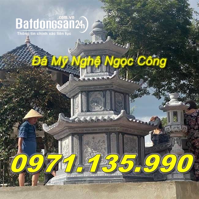 207 Mẫu mộ tháp bằng đá đẹp bán tại CẦN THƠ - Phật giáo để tro cốt