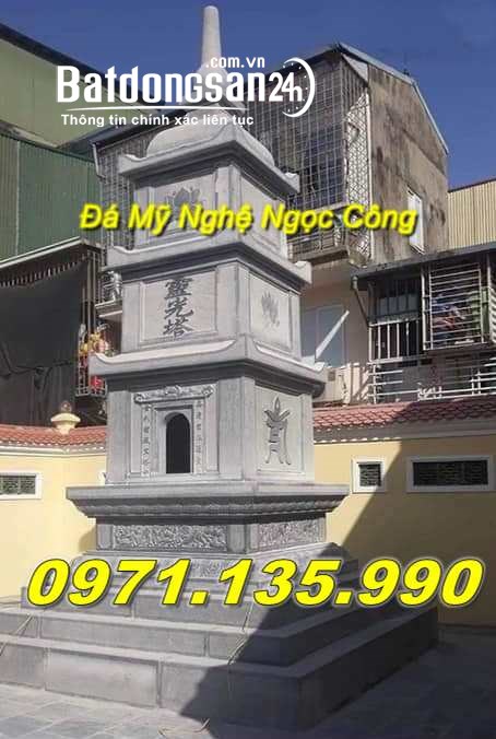 207 Mẫu mộ tháp bằng đá đẹp bán tại CẦN THƠ - Phật giáo để tro cốt