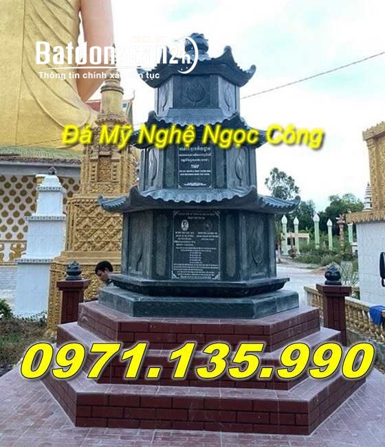 216 Mẫu mộ tháp bằng đá đẹp bán tại TP HCM - Phật giáo để tro cốt