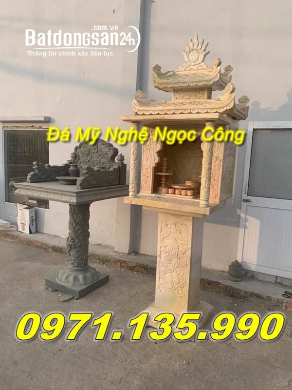  Bàn thờ thiên đá vàng thờ ngoài trời bán TP hồ chí minh