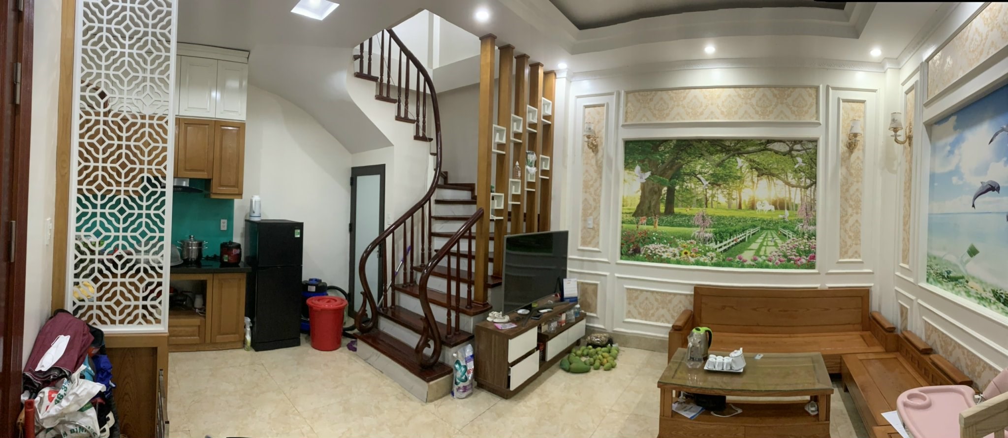 Bán nhà phố Văn Trì, Bắc Từ Liêm, ô tô đỗ cổng 5 tầng*3 ngủ* ở hoặc cho thuê rất tốt.
