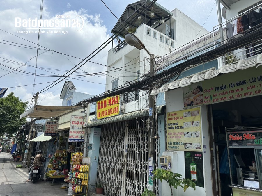 Bán nhà 42/42Đường Trần Đại Nghĩa, Phường Tân Tạo A, Quận Bình Tân, 4mx22m,