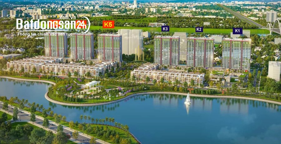 QUÁ RẺ- Bán căn 3 ngủ 3 vệ sinh 120m2 Khai Sơn City Long Biên- Giá chỉ 5.4 tỷ