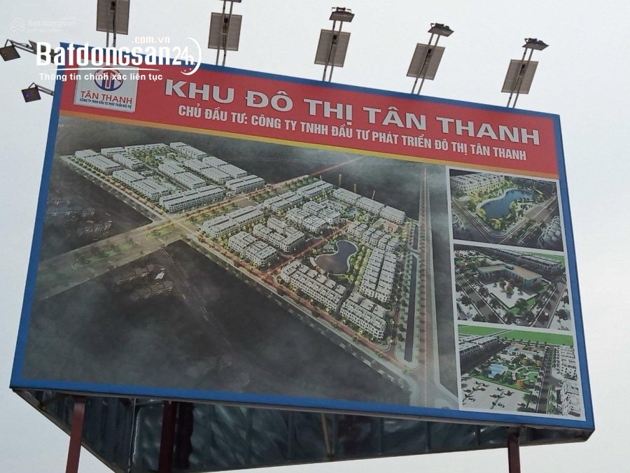 Bán đất nền KĐT Tân Thanh Mặt Đường 68m Siêu Đẹp 