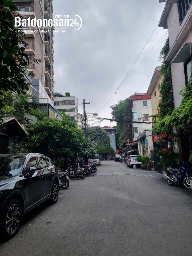 Bán nhà ngõ 376 Đường Bưởi 80m2, 4T, MT5.1m vỉa hè ô tô dừng đỗ khu VIP Quân Đội