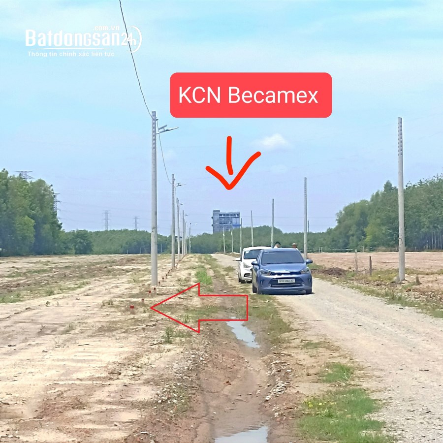  Đất Vành Đai Khu Công Nghiệp Becamex Chơn Thành Giá Rẻ. Đất Thổ Cư, Sổ Sẵn, Chỉ 250t
