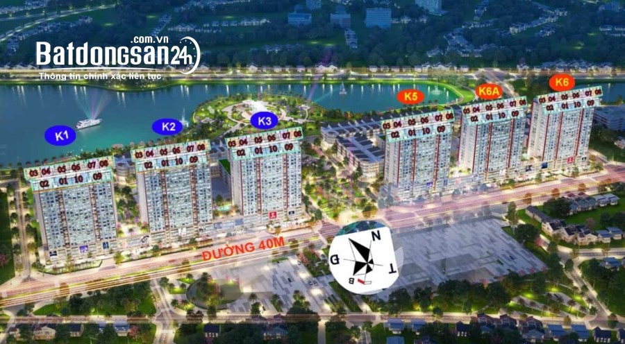 Mở bán căn hộ PENTHOUSE- DUPLEX Khai Sơn City- Giá chỉ từ 10.4 tỷ, Quà tặng 17.5%