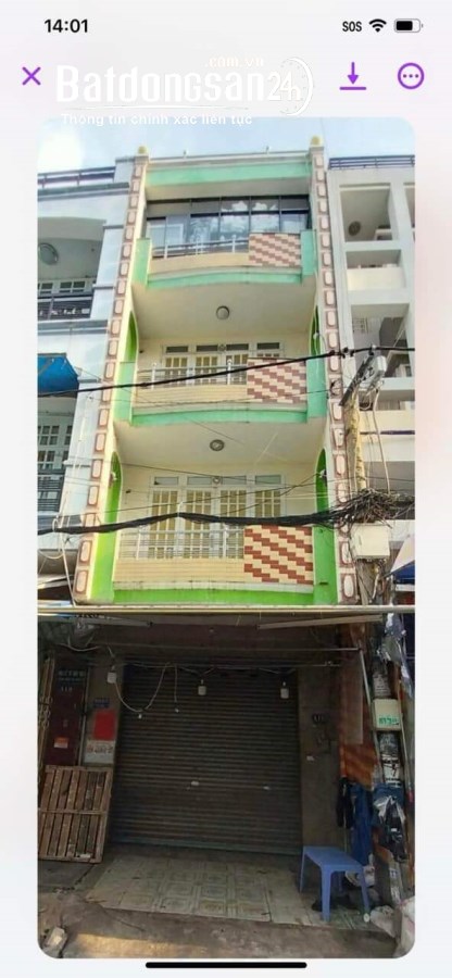 Bán nhà  MT Gò Vấp 4 tầng 4 x 18 giá 12 tỷ 