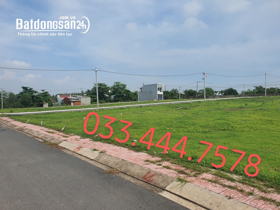 Em cần bán lô đất mặt tiền đường 32m đối diện nhà ga Metro Bến Thành Suối Tiên 1 tỷ 2