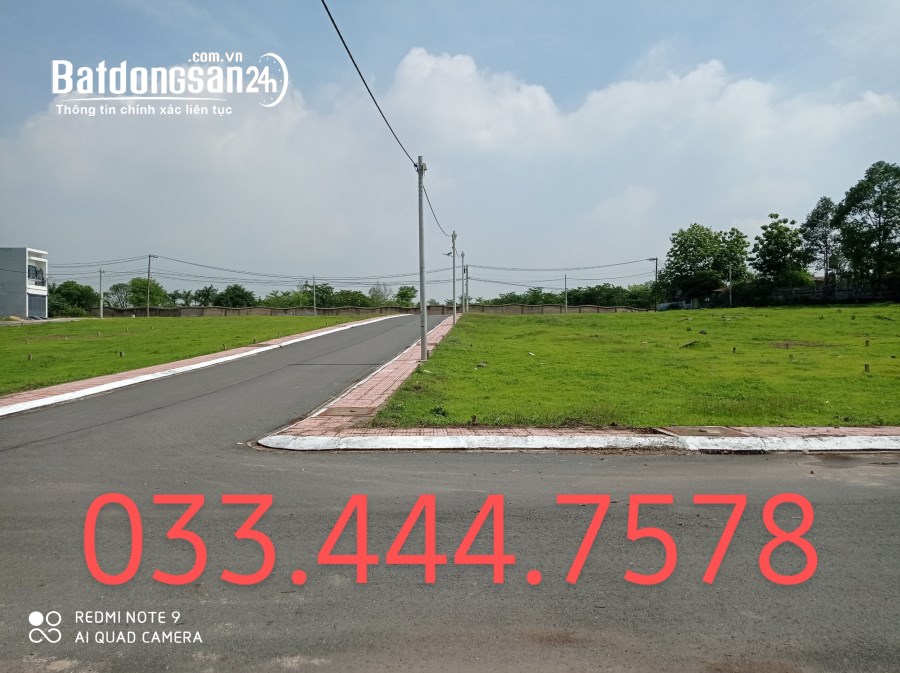 Em cần bán lô đất mặt tiền đường 32m đối diện nhà ga Metro Bến Thành Suối Tiên 1 tỷ 2