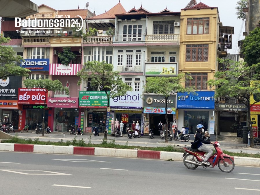 Bán nhà mặt phố Trần Đăng Ninh - Nguyễn Khánh Toàn, DT 55m2. 5T, KD sầm uất,25 tỉ