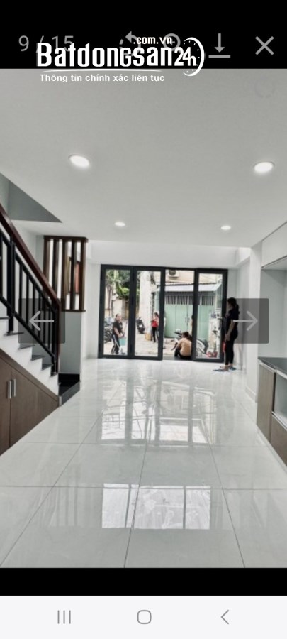 Nhà hẻm xe hơi , 31m2 , 5 lầu , Bình Thạnh , giá 6.45 tỷ .