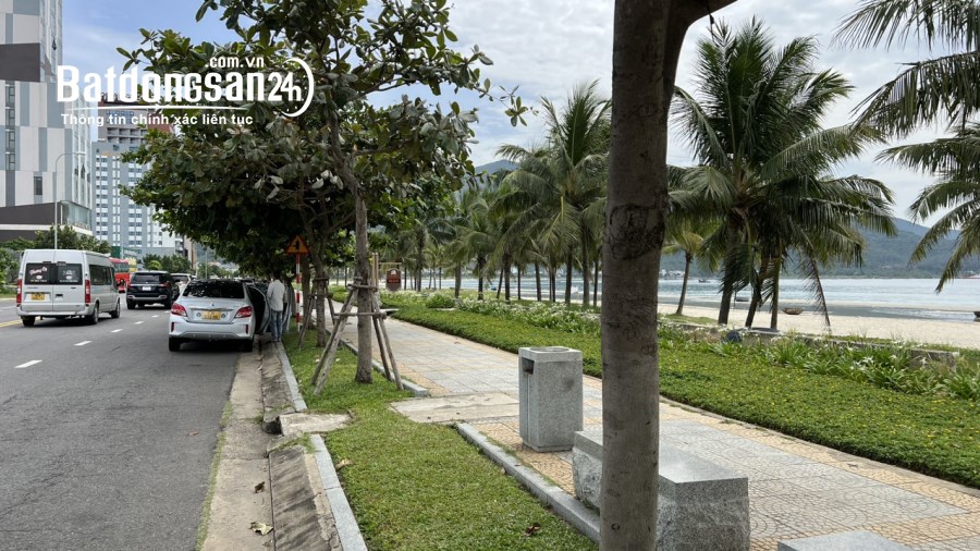 Bán 2 lô mặt tiền Hoàng Sa đối diện bãi tắm mân thái giá 25x tr/m2