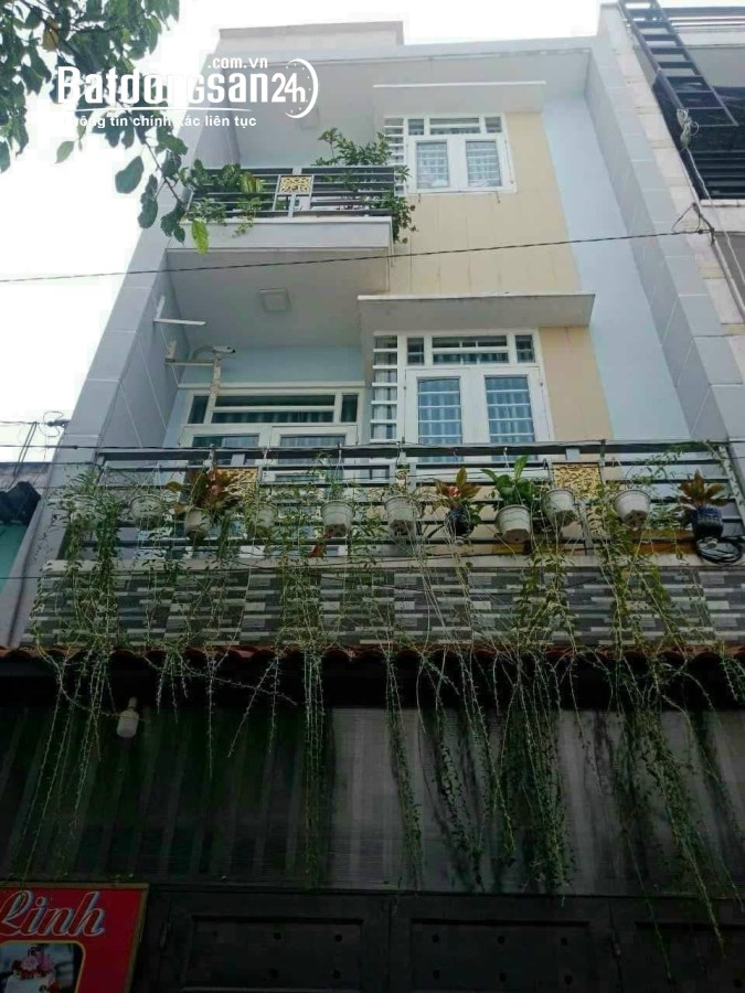 NHÀ NGUYỄN THỊ ĐẶNG QUẬN 12- 50M2, 3 TẦNG HẺM 5M CHỈ NHỈNH 4 TỶ M