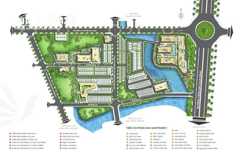 Duy nhất 01 căn shophouse MT EASTMARK CITY giá gốc CĐT chỉ 7,77 tỷ