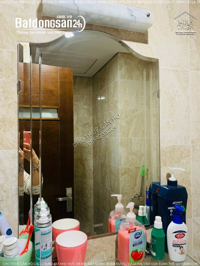 (Chung Cư Home City Trung Kính) Cho Thuê Căn 2 Ngủ Full Nội Thất  Cao Cấp
